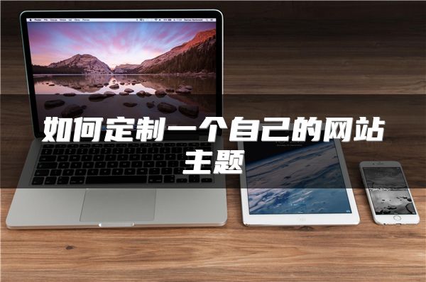 如何定制一个自己的网站主题